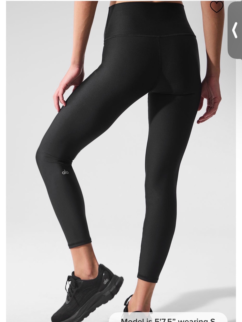 ALO Yoga Black High-Waist Sculpting Legging